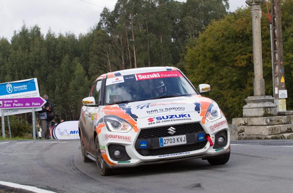 Pablo Pazó gana la Copa Suzuki Swift y Jorge Cagiao se lleva el Renault Clio Trophy Spain en el Rallye Rías Altas